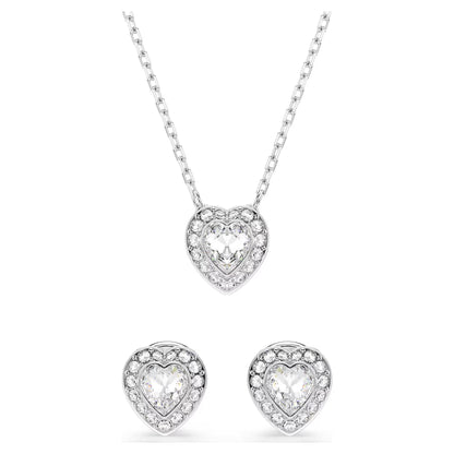 Ariana Grande x Swarovski Kalp Kolye ve Küpe Set