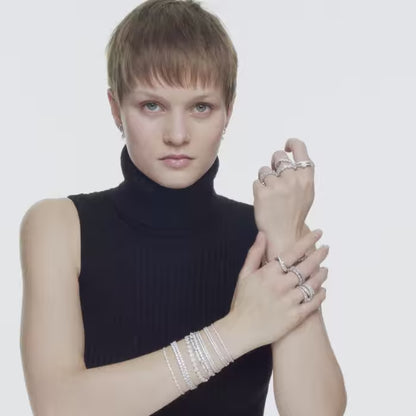 Una Angelic İnce Pırlanta Bileklik