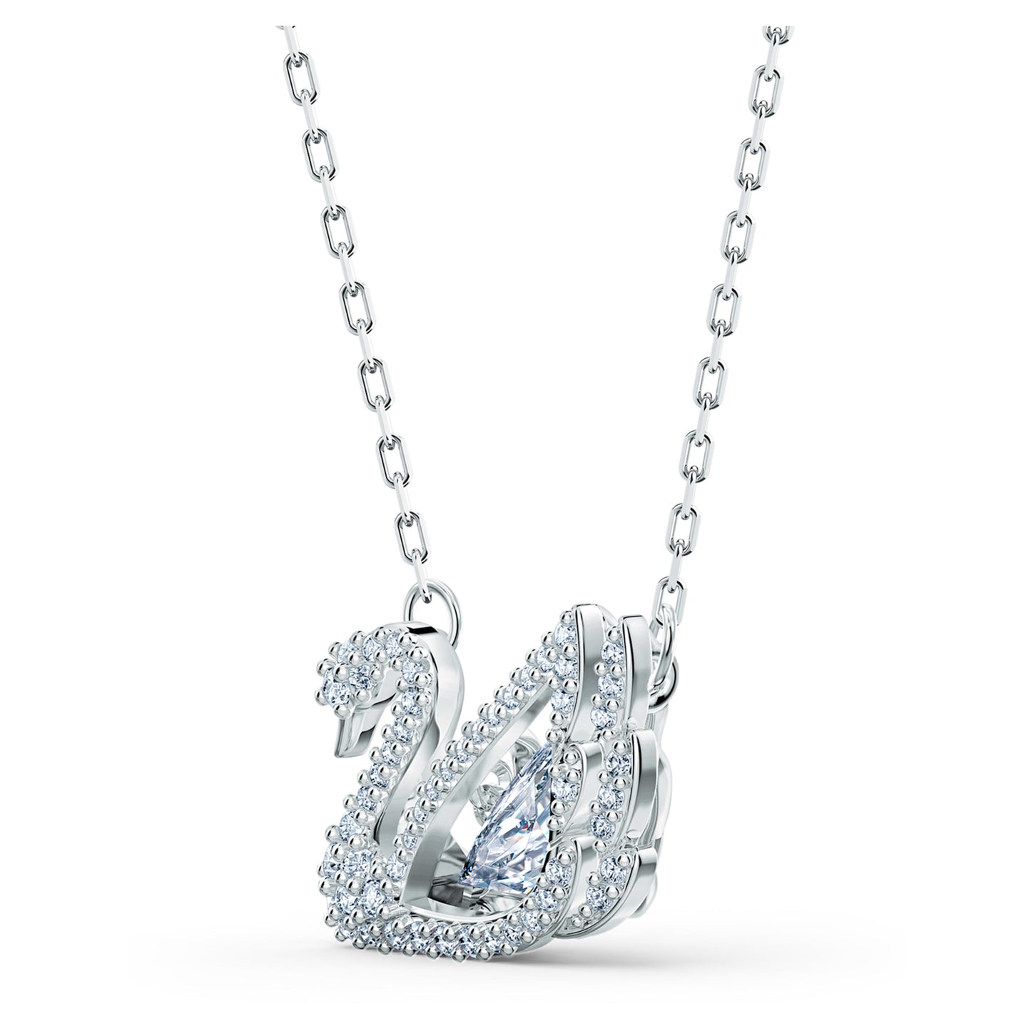 Sapphire Kristal Swan Kolye