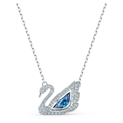 Sapphire Kristal Swan Kolye