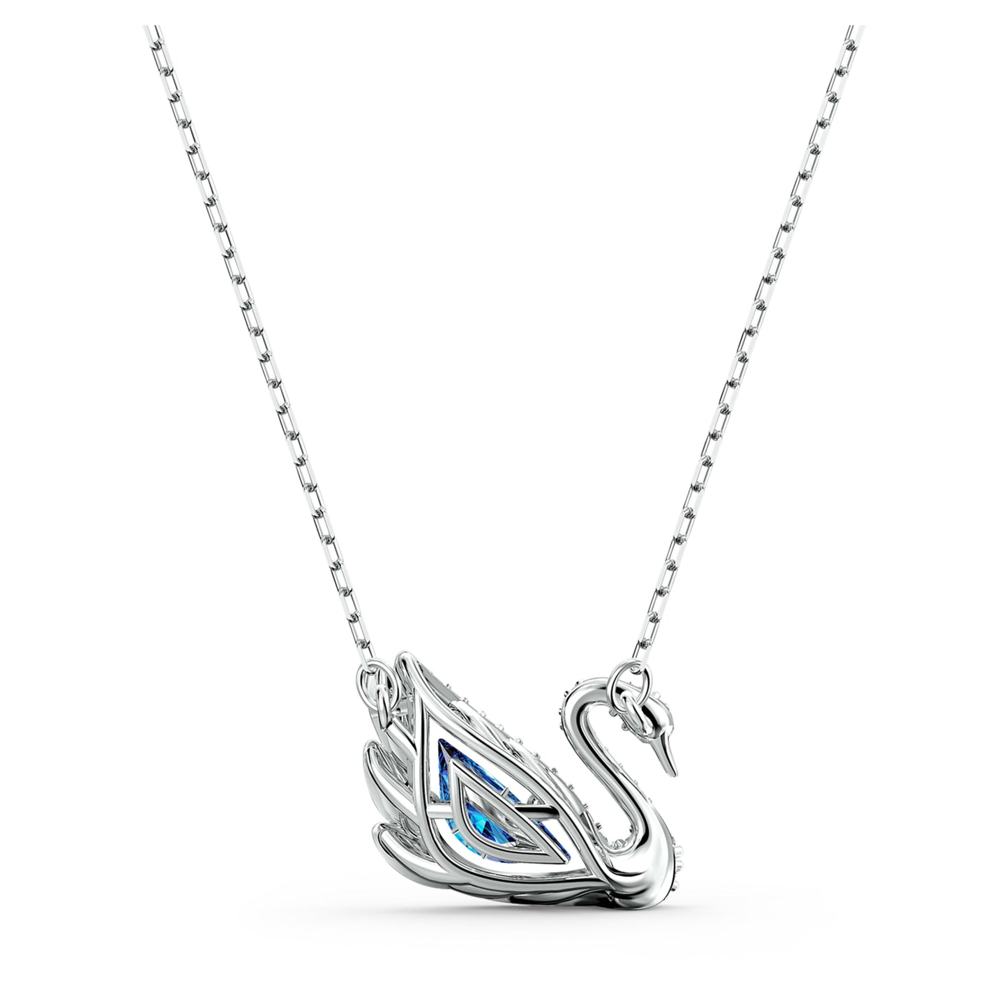 Sapphire Kristal Swan Kolye