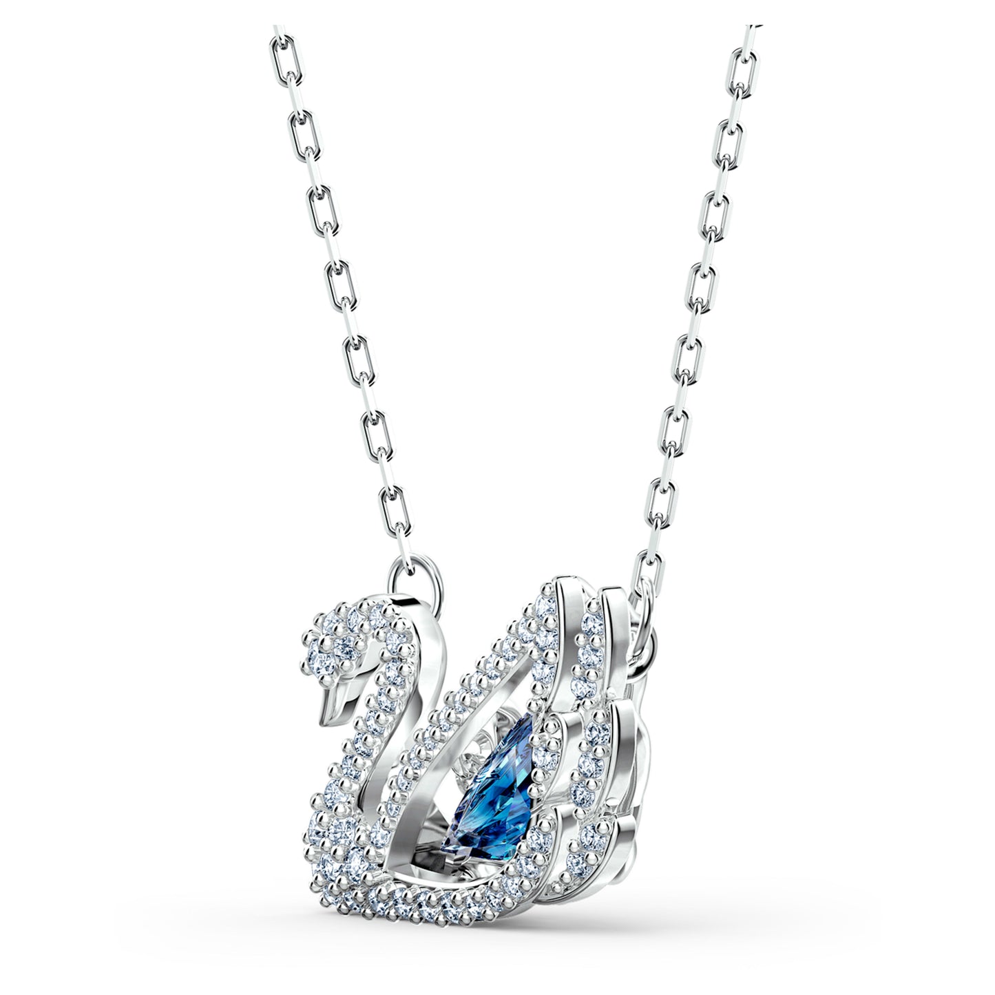 Sapphire Kristal Swan Kolye