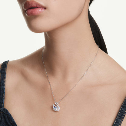 Klasik Swan Kolye (Pembe)