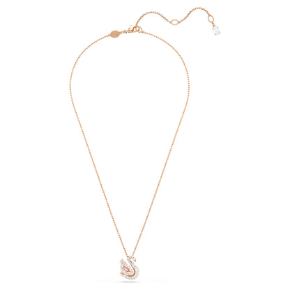 Klasik Swan Kolye (Pembe)