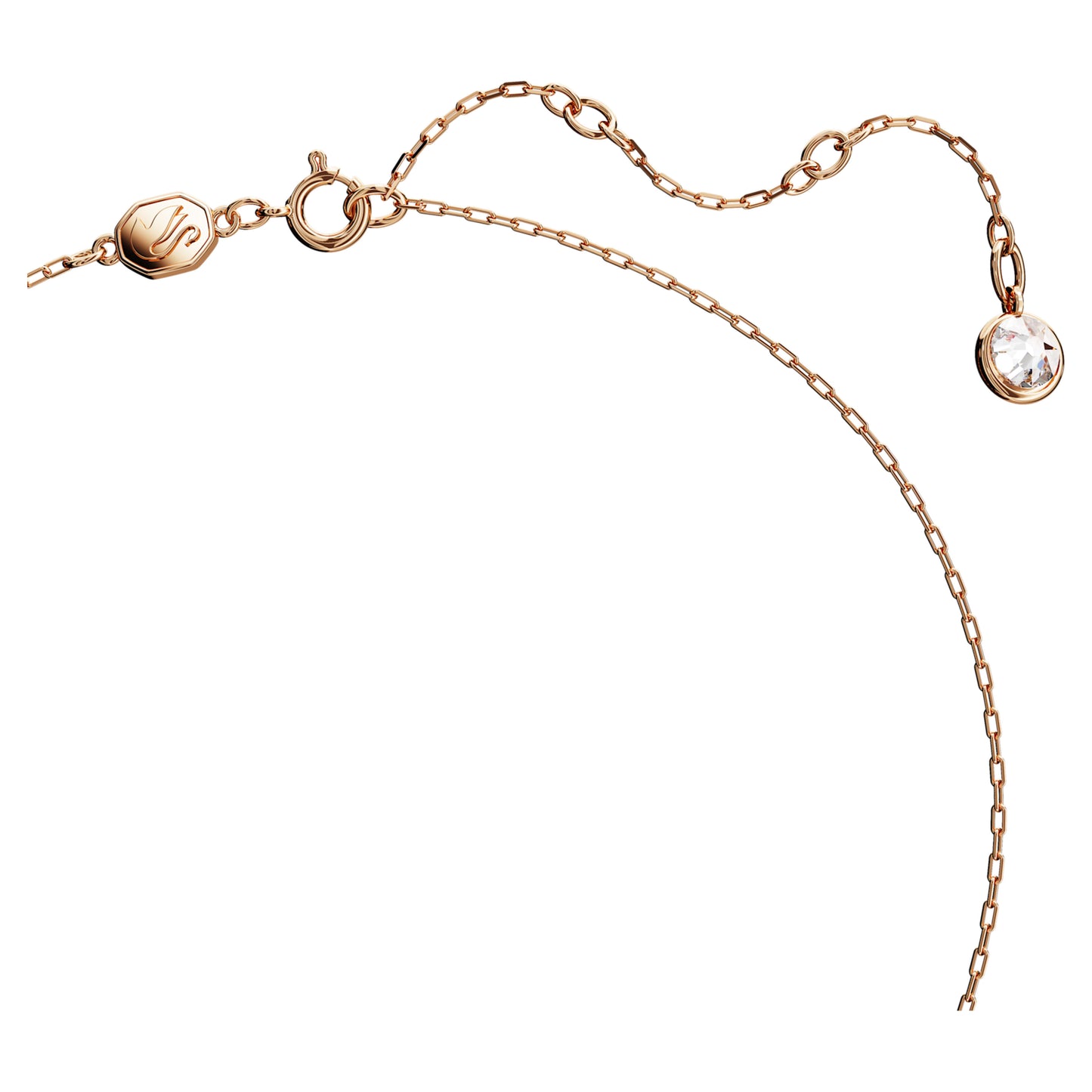 Zarif Swan Rose Gold Kolye