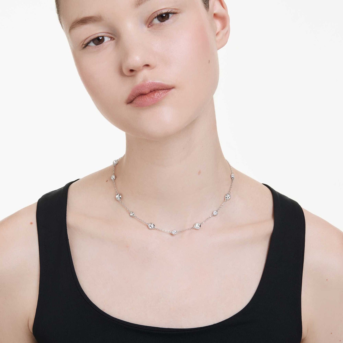 Una Angelic Çift Taraflı ve Pırlanta Gerdanlık