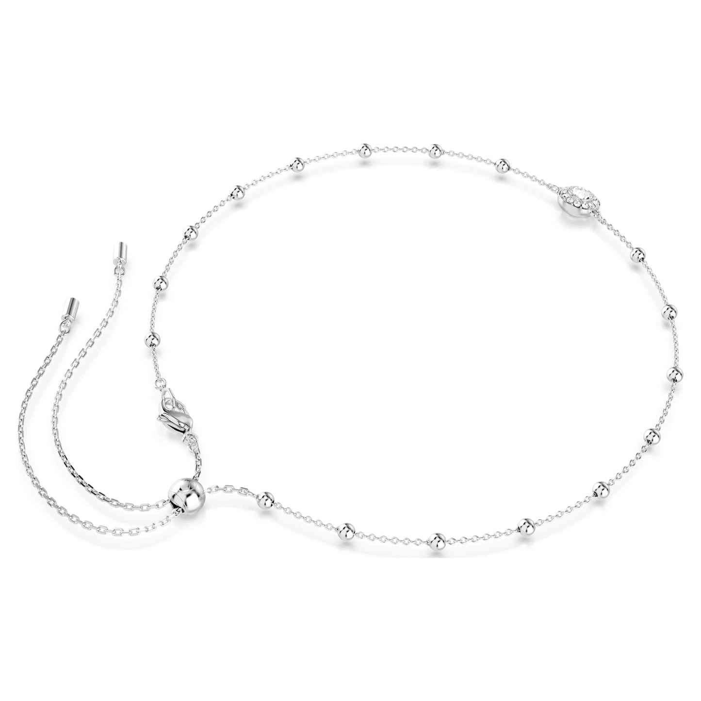 Una Angelic Çift Taraflı ve Tek Pırlanta Kolye