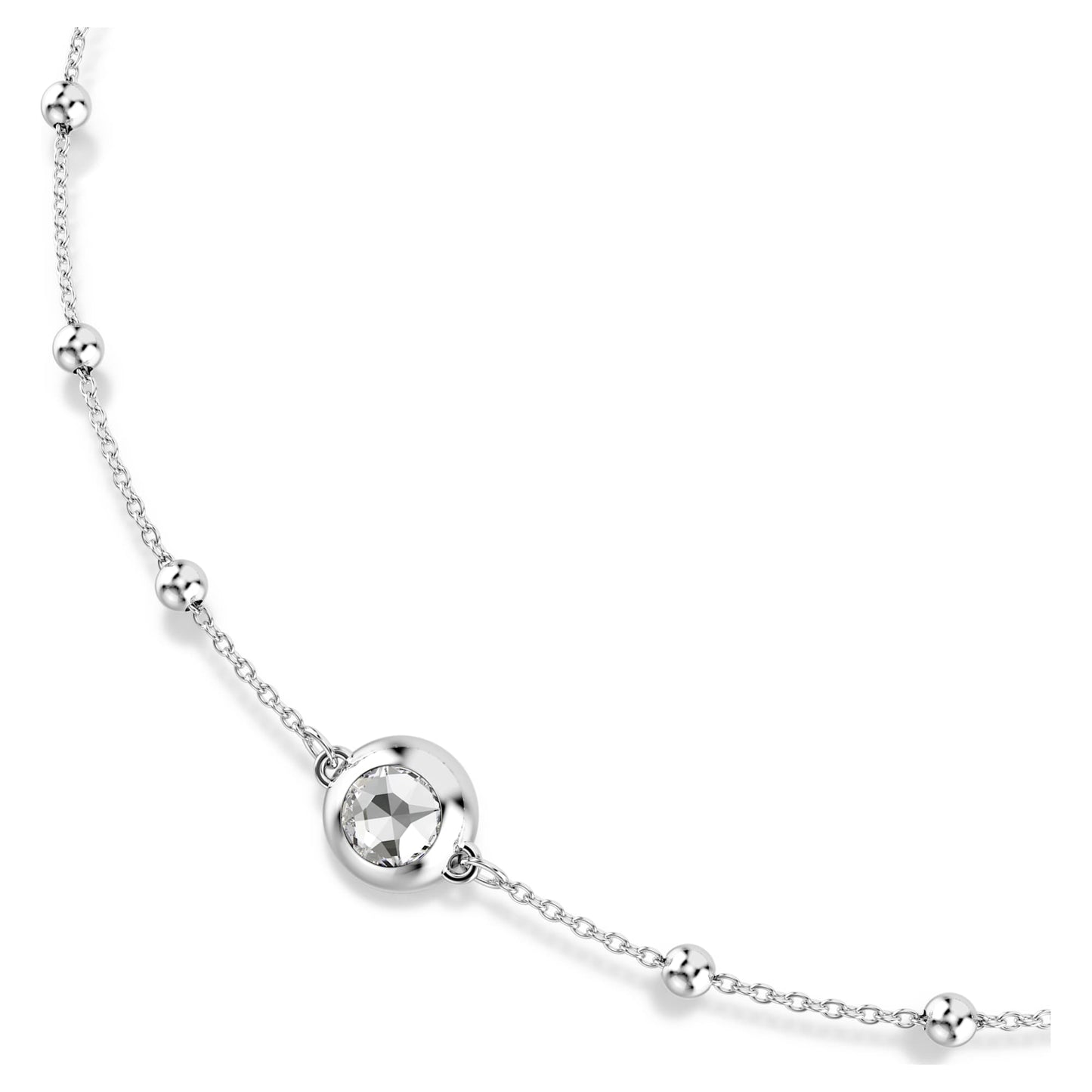 Una Angelic Çift Taraflı ve Tek Pırlanta Kolye