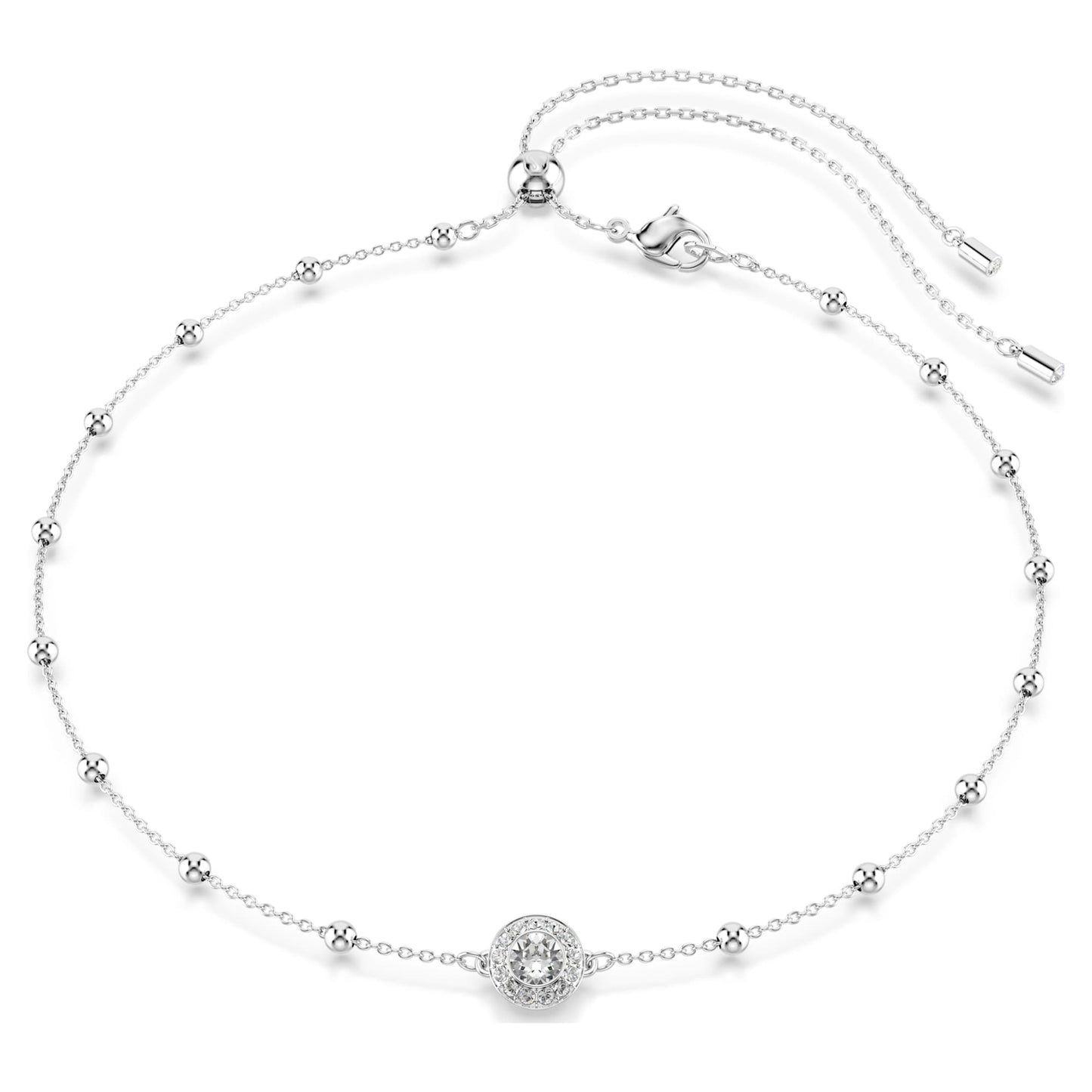 Una Angelic Çift Taraflı ve Tek Pırlanta Kolye