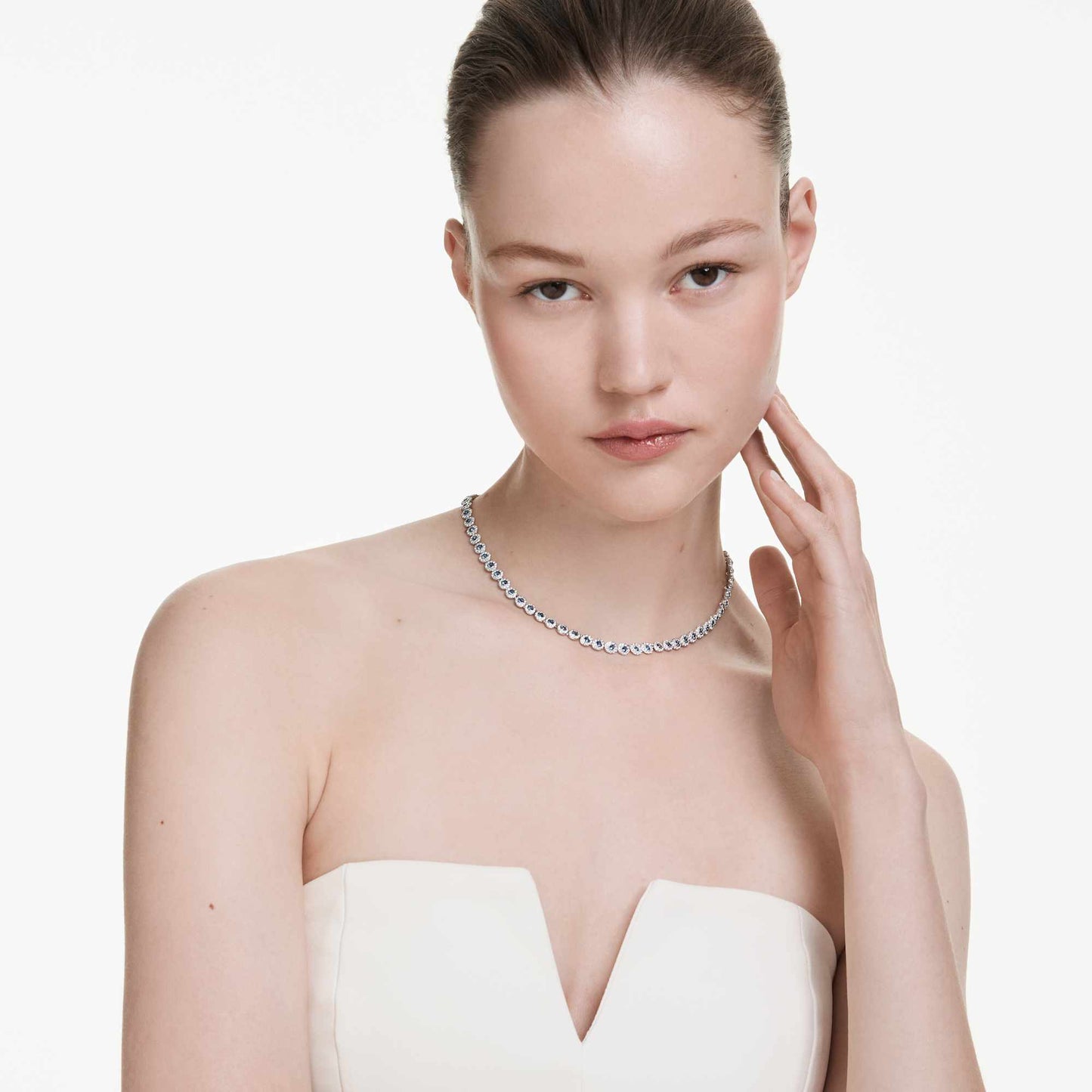 Una Angelic Sapphire Taşlı Kolye