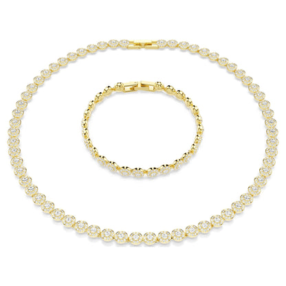 Una Angelic Gold Kolye ve Bileklik Set