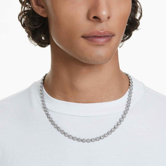 Una Angelic İnce Taşlı Tennis kolye